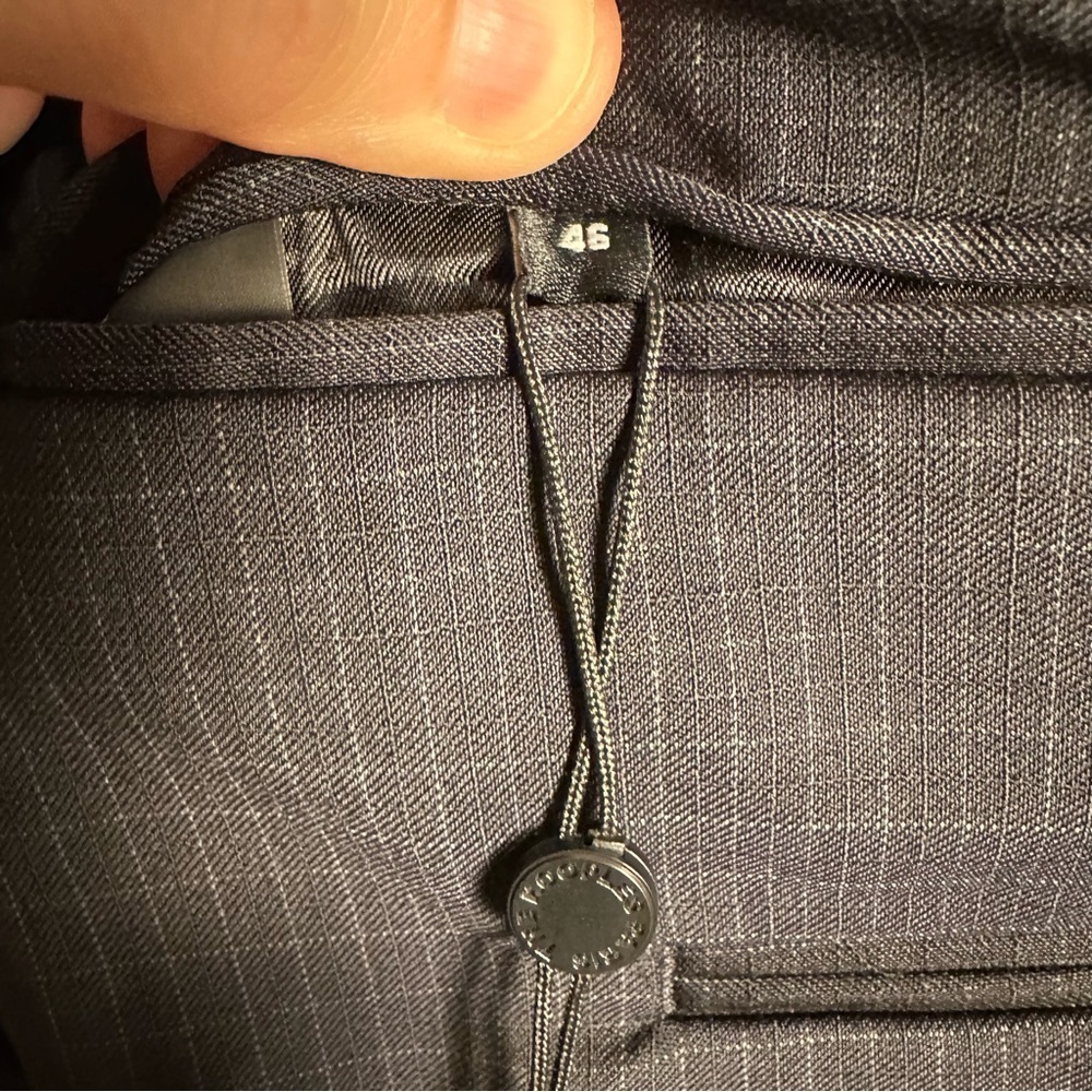 NWT The Kooples Men's Wool Navy Slim Fit Unlined Suit Jacket Blazer 46 $580 - Picture 10 of 16